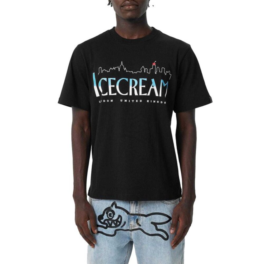 ICECREAM Mens Cityscape T-Shirt / Black